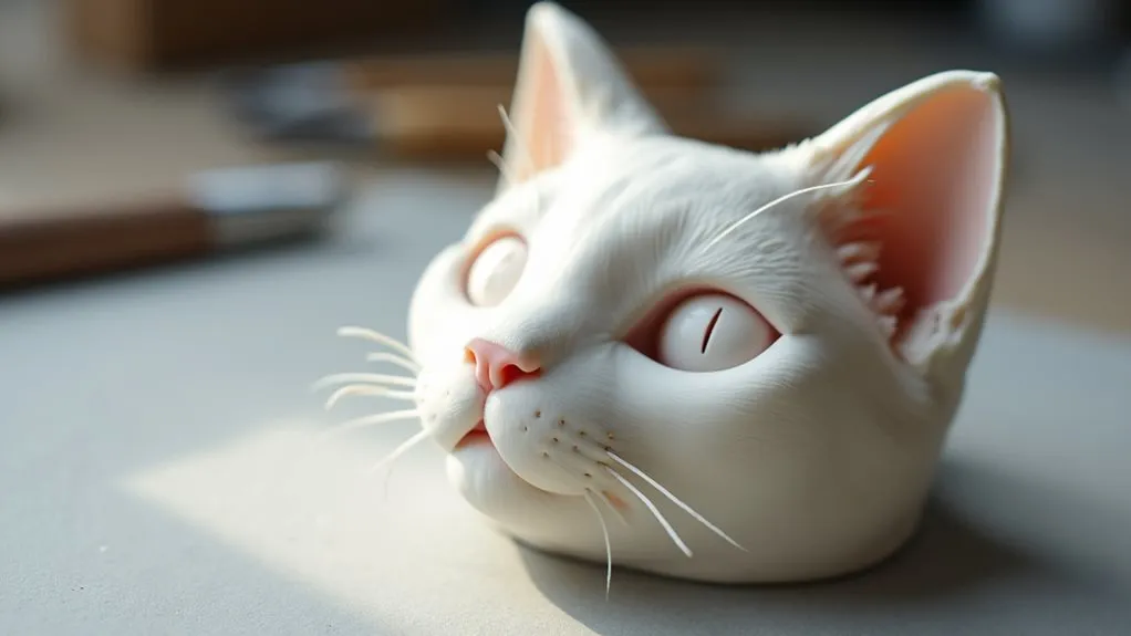 add facial features thoughtfully