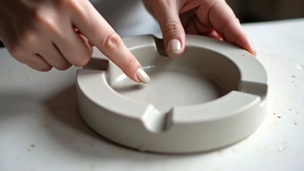 add grooves for cigarettes