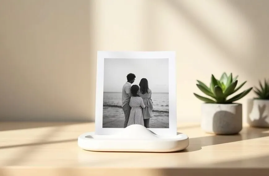 clay photo holder craft