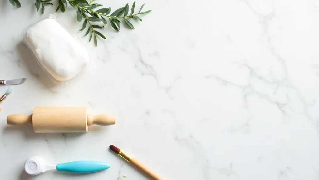 collect clay and tools