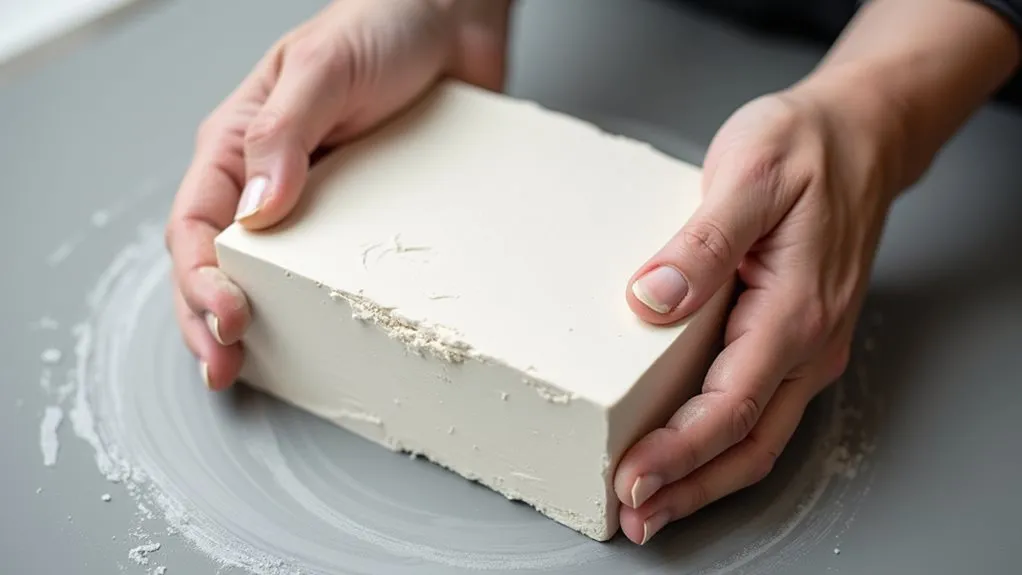 condition clay for flexibility