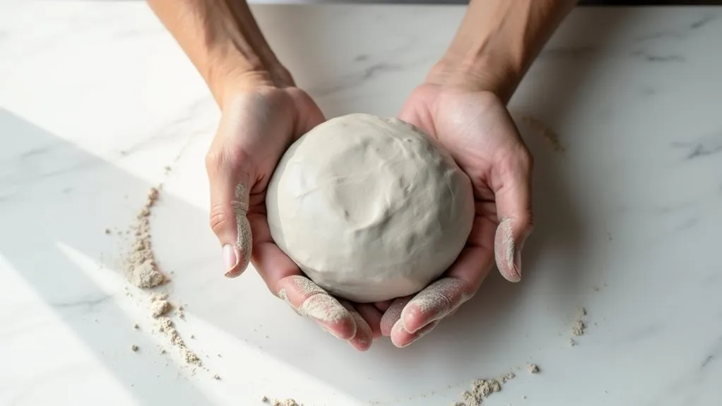 condition clay for flexibility