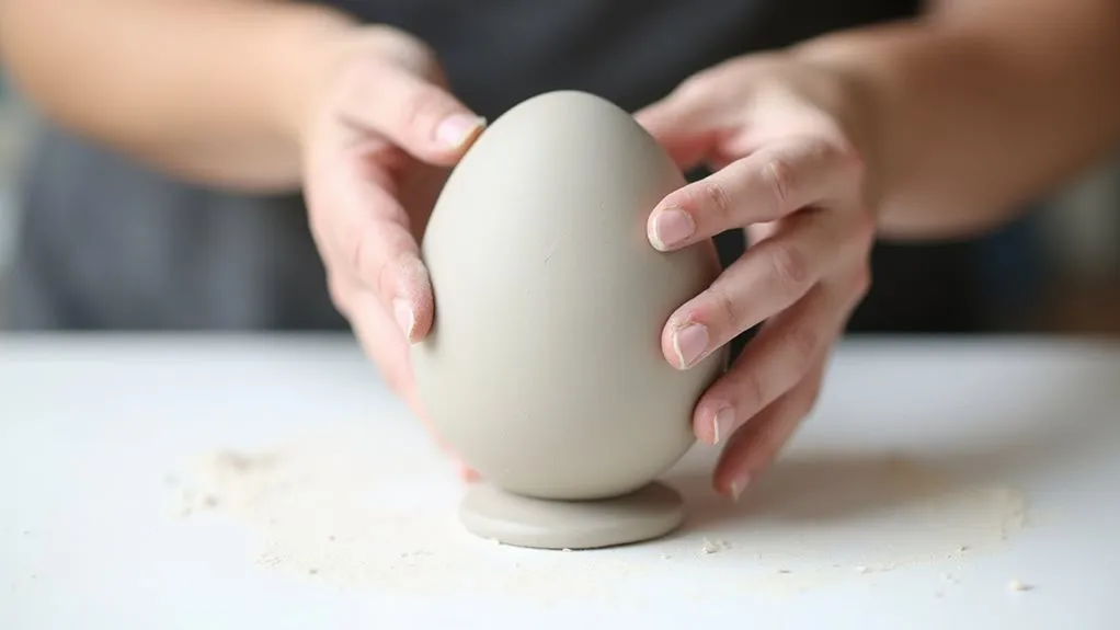 create oval body shape