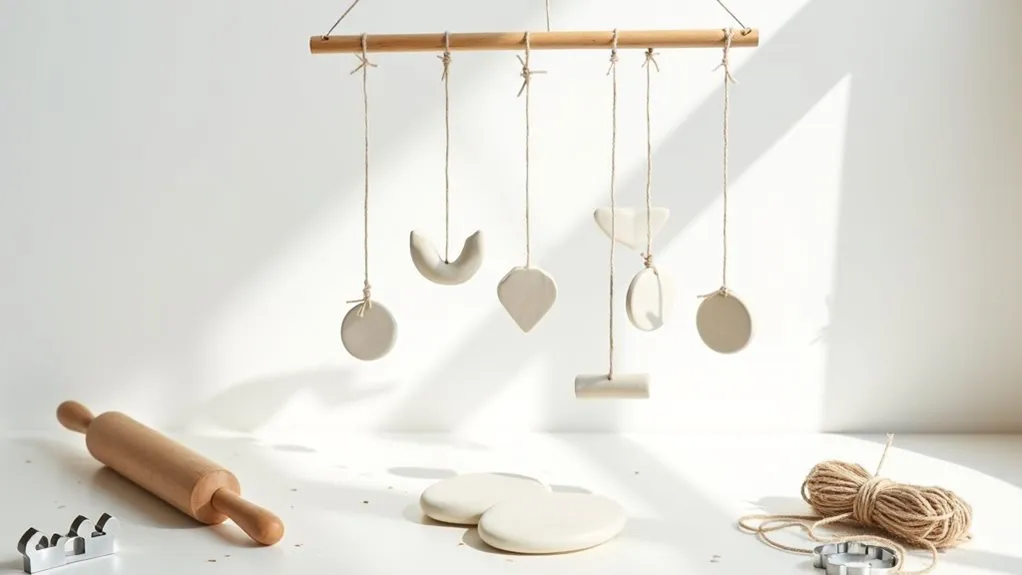 creative clay hanging decorations