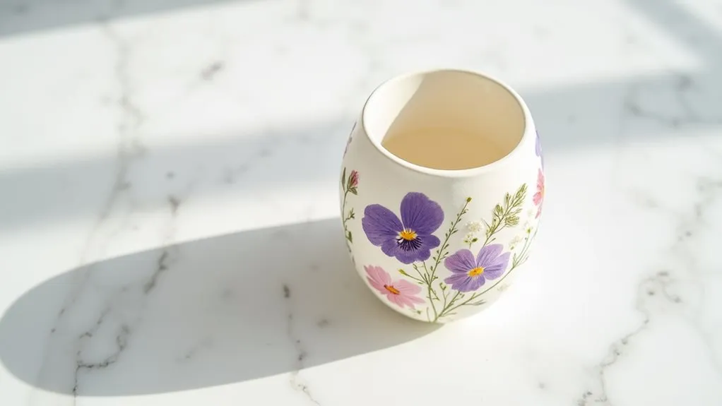 dried botanical display vessels