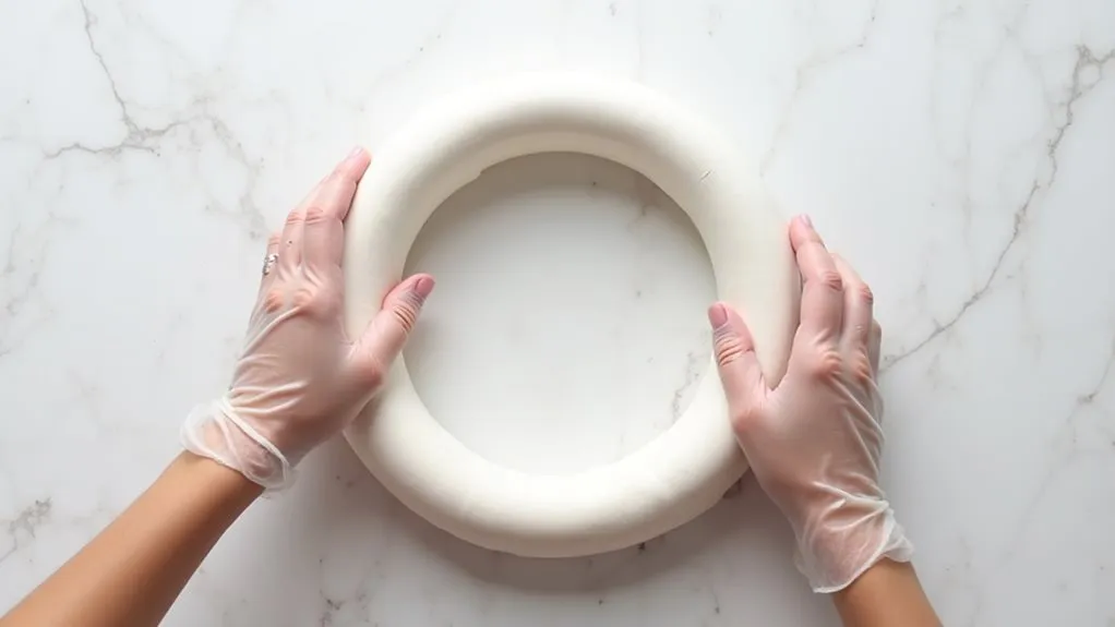 form strips into circles