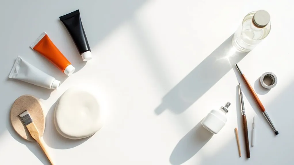 gather necessary clay supplies