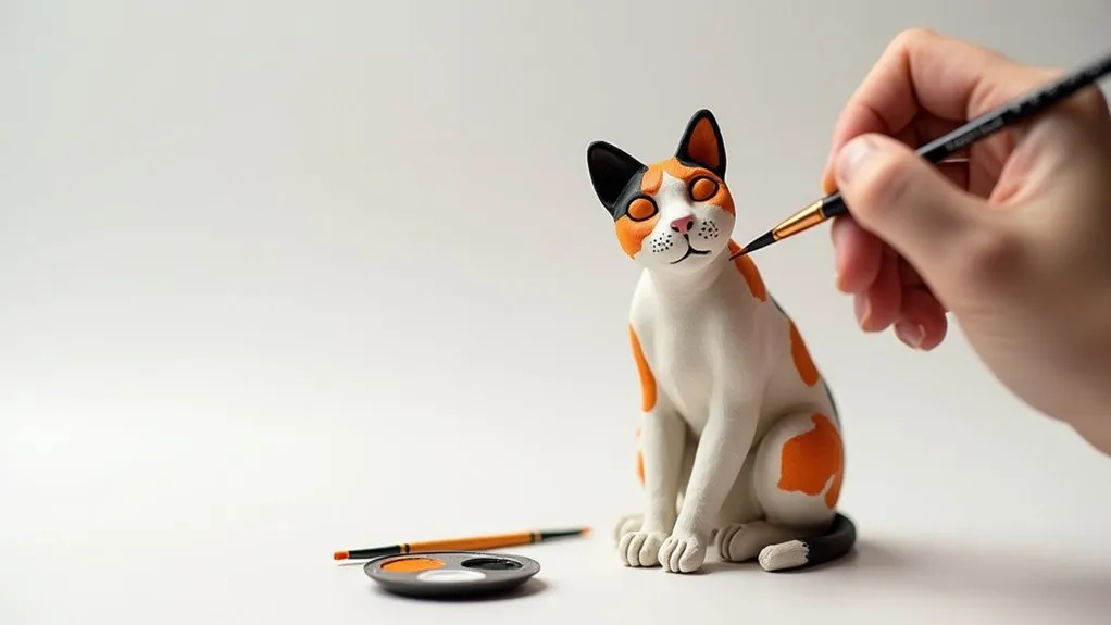 incorporate calico paint designs