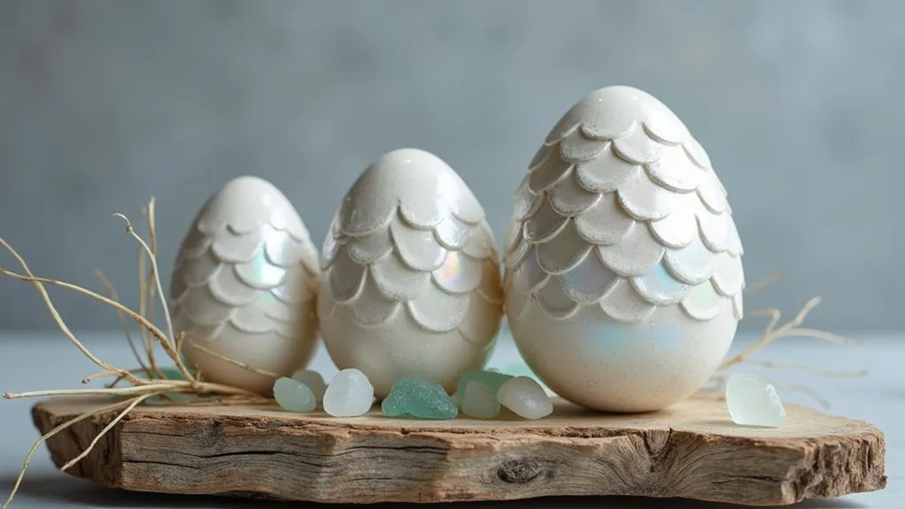 mermaid themed air dry clay