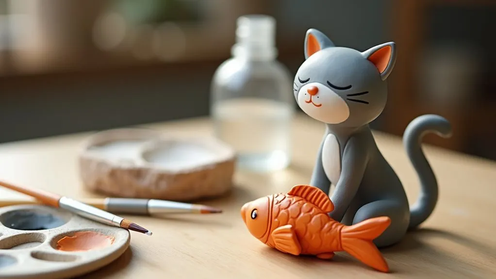 paint and seal sculpture