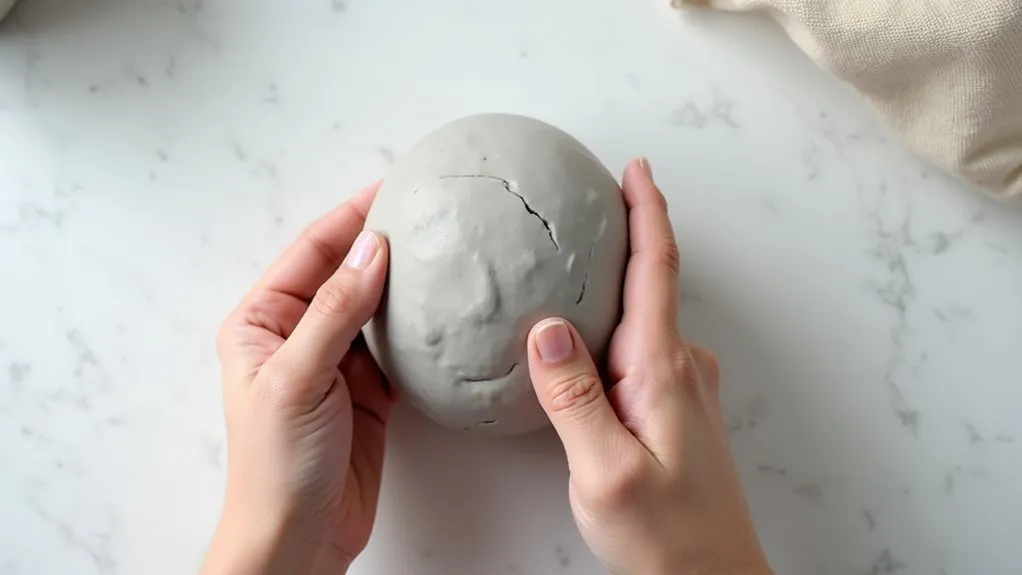 prepare flexible modeling material