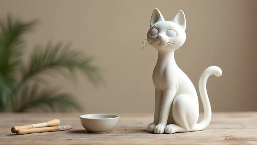 relaxed feline in repose