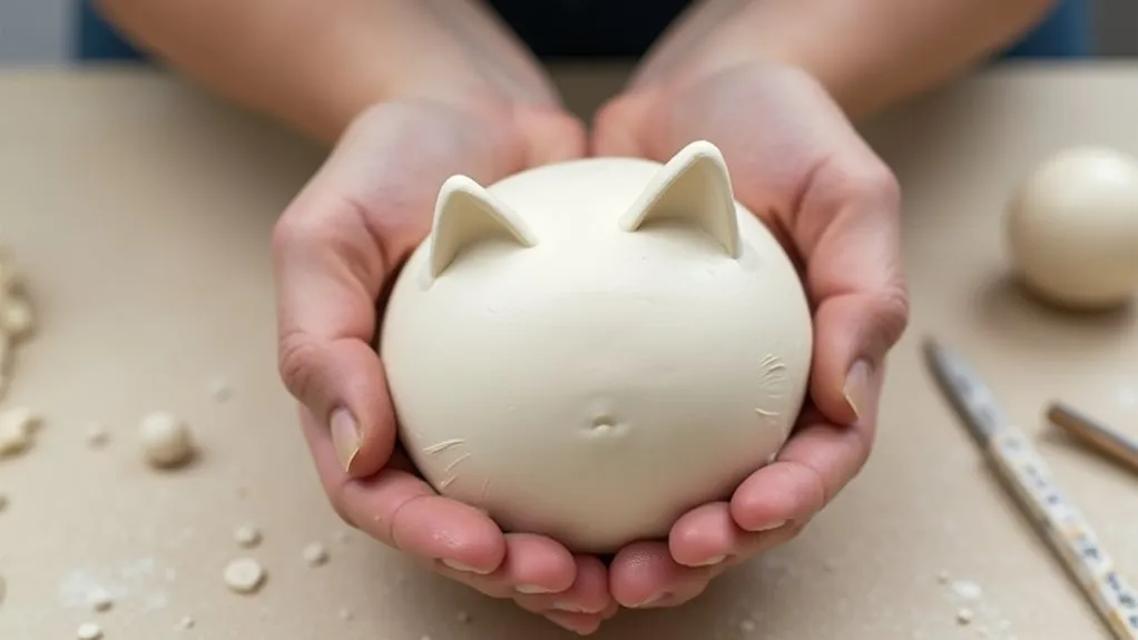 shape a rounded head