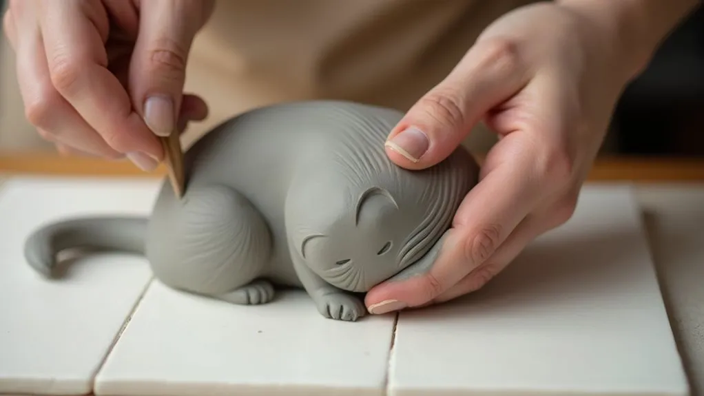 tail shaping and texturing