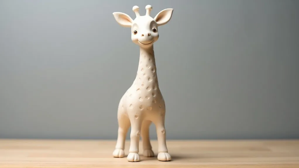 tall artistic giraffe figure