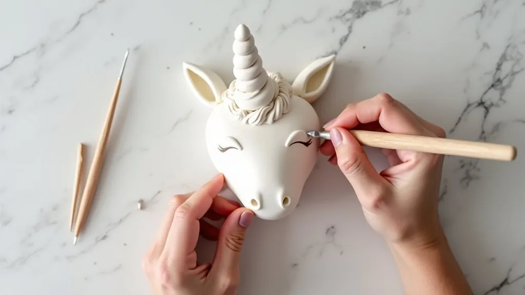 unicorn facial features shaping