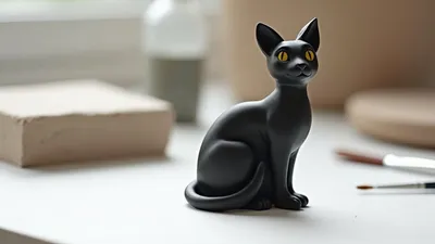 mysterious feline creature