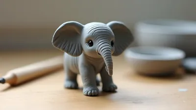 small decorative elephant figurine